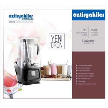 Öztiryakiler Kapaklı Bar Blender CB699-D