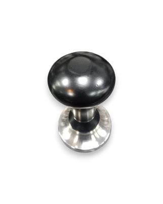 Tamper 58 mm, Ahşap Sap Siyah