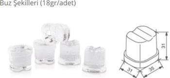 Frozy FR25 LSI Buz Makinesi, 22 Kg/gün