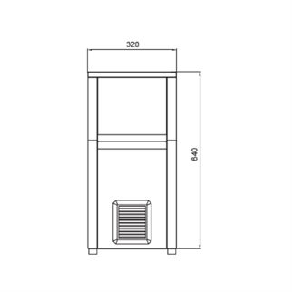 İceinox İce 25 Buz Makinesi - 25 kg / Gün