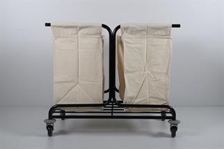 Ydg ÇA03 İki Torbalı Çamaşır Arabası, 102x60x86 cm