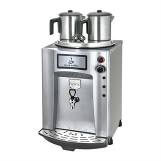 Remta DE11P Premium Jumbo Çay Makinesi, 2 Demlikli, 23 L, Gri