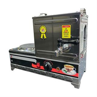 Sever Çelik Çay Kazanı, No 15, Elektrikli, Pleytli