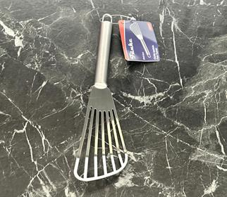 Fünke Çelik Saplı Oluklu Spatula