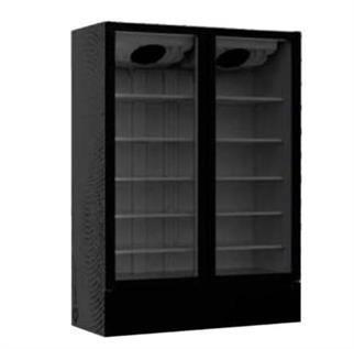 SENOX - SDS-1010 DC 2 CF Kanopili Çarpma Kapı Siyah Şişe Soğutucu