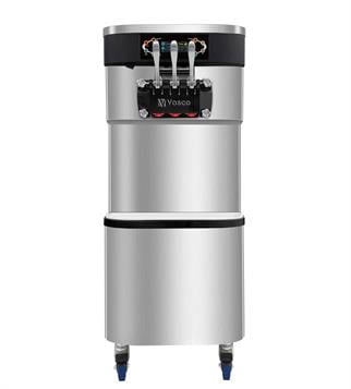 Vosco Pro Soft Dondurma Makinesi 32 Litre 3 Kollu VBT-32F
