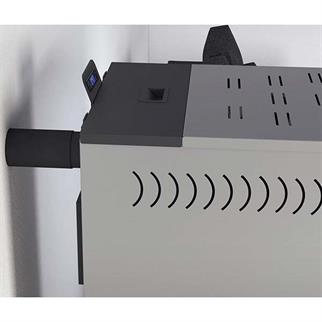 İfyil Efes Plus Pelek Yakıtlı Soba, Sıcak Hava Üflemeli, A+, Gri