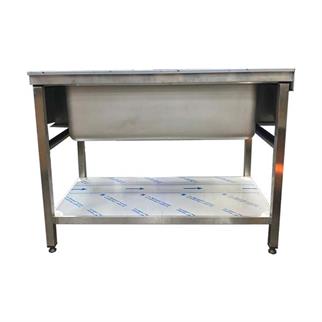 Ydg Sebze Yıkama Tezgahı, Paslanmaz Çelik, 120x70x85 cm