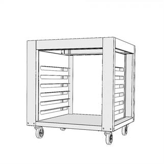 Venarro Caveno DEF-P4A 4-lü Patisserie Fırın Alt Stand, 8-40x60