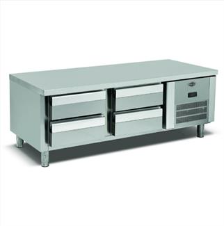 Empero Set Altı Derin 2 Çekmeceli Buzdolabı + Kokteyl Tezgahı EMP-120.60.01-S-C