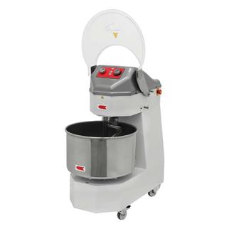 Empero SH.06 Tek Devirli Spiral Hamur Yoğurma Makinesi, 50 Kg, Tekerlekli