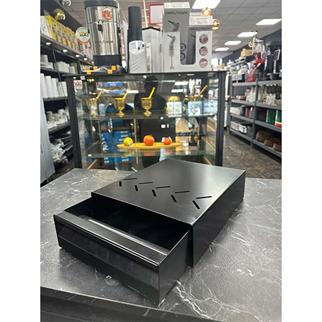 YDG Kahve Posa Çekmecesi, Knock Box, Paslanmaz, Siyah