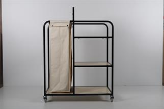 Ydg KT03 Kat Temizlik Arabası, 3 Katlı Raf, 92x52x106 cm