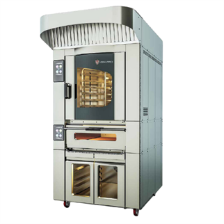 Venarro Ranevor DGF - KD,Kombine Fırın Dönerli Dokunmatik Ekran Doğalgazlı + Mayalandırma + Davlumbaz