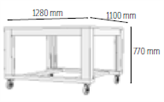 Venarro Gusto DYK-1730G, Konveyörlü Pizza Fırını, 115 pizza/saat, Doğalgazlı 