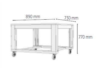 Venarro Gusto DYK-1410G, Konveyörlü Pizza Fırını, 27 pizza/saat, Doğalgazlı