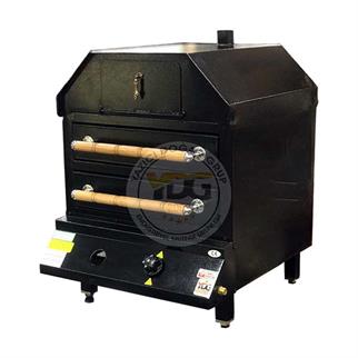 Ydg Kumpir Fırını, 2 Çekmeceli, Doğal Gazlı, Siyah