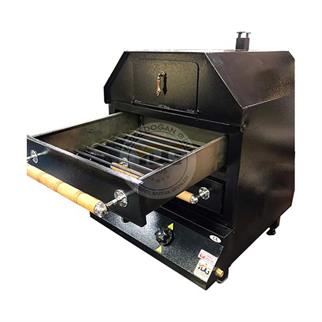 Ydg Kumpir Fırını, 2 Çekmeceli, Doğal Gazlı, Siyah