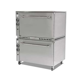 Empero EMP.KFR.02 Hybrid Kuzu Pişirme Fırını, Çift Katlı, Gazlı, 121x97,3x158,5 cm