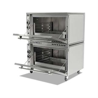 Empero EMP.KFR.02 Hybrid Kuzu Pişirme Fırını, Çift Katlı, Gazlı, 121x97,3x158,5 cm