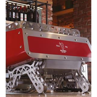 Bezzera VICTORIA-2GR Espresso Makinesi, Tam Otomatik, Tall Cup, 2 Gruplu, Kırmızı