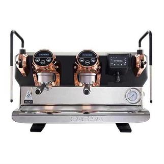 Faema E71 E A/2 5 Button Bakır Espresso Kahve Makinesi, Tam Otomatik, 2 Grup