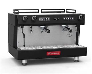 Mypresso Q2 Tall Cup Tam Otomatik Espresso Kahve Makinesi, 2 Gruplu, Dozajlı, Siyah