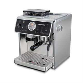 Öztiryakiler 9580.EM650.00 Mini Barista Öğütücülü Espresso Kahve Makinesi, Tek Gruplu, Pid Çift Kazanlı