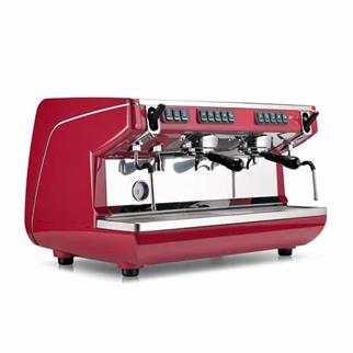Simonelli Appia Espresso Kahve Makinesi, Otomatik, 2 Gruplu, Yüksek Kaşık, Kırmızı, APPIA2-K