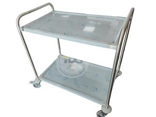 Ydg 2 Katlı Paslanmaz Çelik Servis Arabası, 2 Katlı SERV.2-P