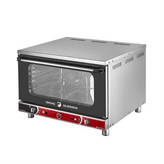 Silverinox PT-4B Elektrikli Patisserie Fırın 4-40x60 cm Tepsi Kapasiteli 