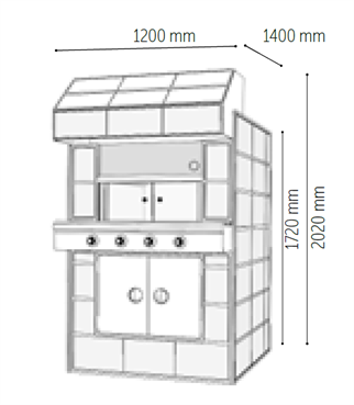 Venarro Radagast DYF - 117 N, Pide ve Lahmacun Fırını Doğalgazlı