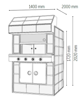Venarro Radagast DYF - 124 N, Pide ve Lahmacun Fırını Doğalgazlı