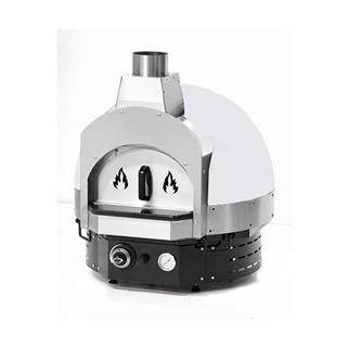 Empero EMP.SPO.H-60-W Gazlı Taş Tabanlı Pizza Fırını, Beyaz, Ø 60 cm