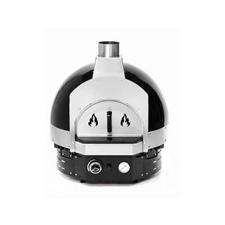 Empero EMP.SPO.H-70-B Gazlı Taş Tabanlı Pizza Fırını, Siyah, Ø 70 cm