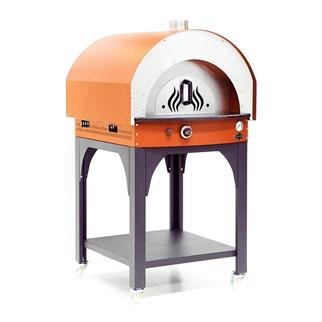 Empero PLF.PLS.D5-W-O Odunlu Taş Tabanlı Pizza Fırını, Turuncu, 60x60 cm