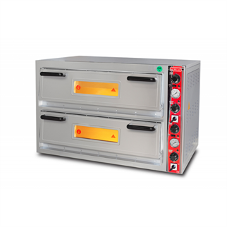 Sgs PO 9262 DE  30 cm x 6+6  Pizza Fırını Çift Katlı Elektrikli