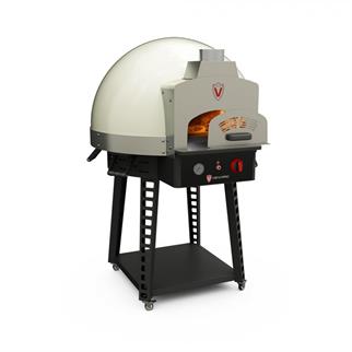 Venarro DYK-75-G Natello Taş Tabanlı Gazlı Pizza Fırını, 75x75 (Alt Stand Dahil), Beyaz