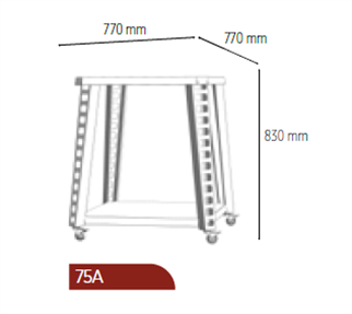 Venarro Leonar DYK-75-O, Taş Tabanlı Odunlu Pizza Fırını, 75x75 cm, Beyaz