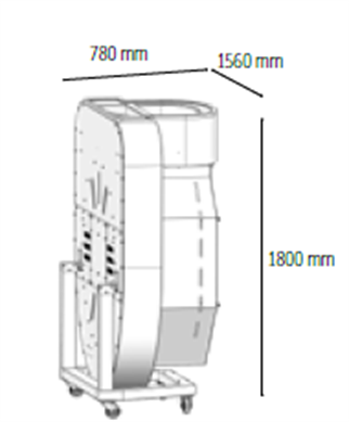 Venarro Ravenna DYK-03, Katlanabilir Sabit Tabanlı Elektrikli Pizza Fırını, 75 pizza/saat