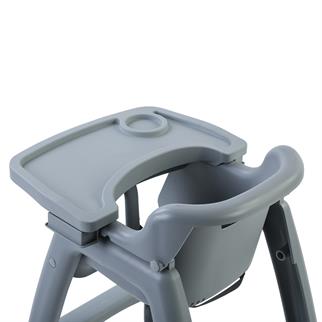 Smooth BP.010.0308-G Plastik Mama Sandalyesi Gri