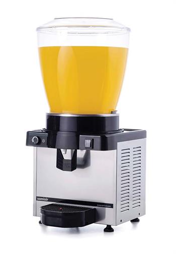 Samixir M22 Panoramik Karıştırıcılı Soğuk İçecek Dispenseri, Analog, 22 Litre