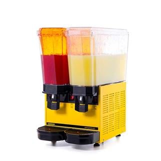 Samixir 40.SS Klasik Twin Soğuk İçecek Dispenseri, Fıskiyeli, 20+20 Litre