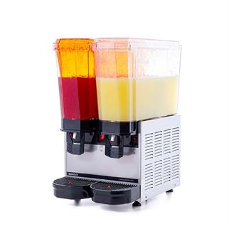 Samixir 40.SS Klasik Twin Soğuk İçecek Dispenseri, Fıskiyeli, 20+20 Litre