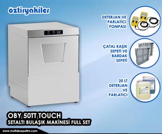 Öztiryakiler Full Set Tezgah Altı 500 Tabak Dijital Bulaşık Makinesi OBY 50T T-F