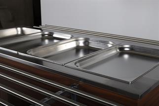 Ydg SB-01 Salad Bar, Aydınlatmalı, Soğutuculu, 139x119x138 cm