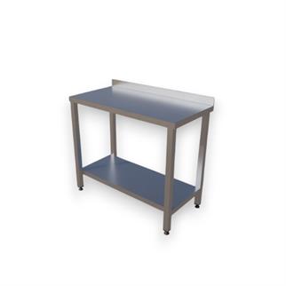 Çalışma Tezgahı Taban Raflı, Inox 430, 100x50x85 Cm