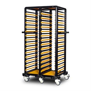 Gastrolley İkili Self Servis Tepsi  Arabası 150 (Etrafı Açık)