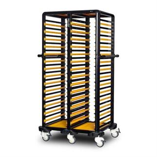 Gastrolley İkili Tepsi Arabası 150 (Etrafı Açık) GN 1-1