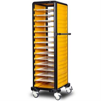 Gastrolley Tekli Self Servis Tepsi  Arabası 150 (2 Yanı Kapalı)